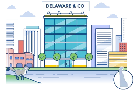 Delaware business formation illustration