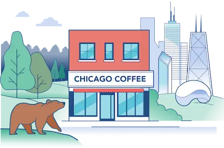 Illinois business formation illustration